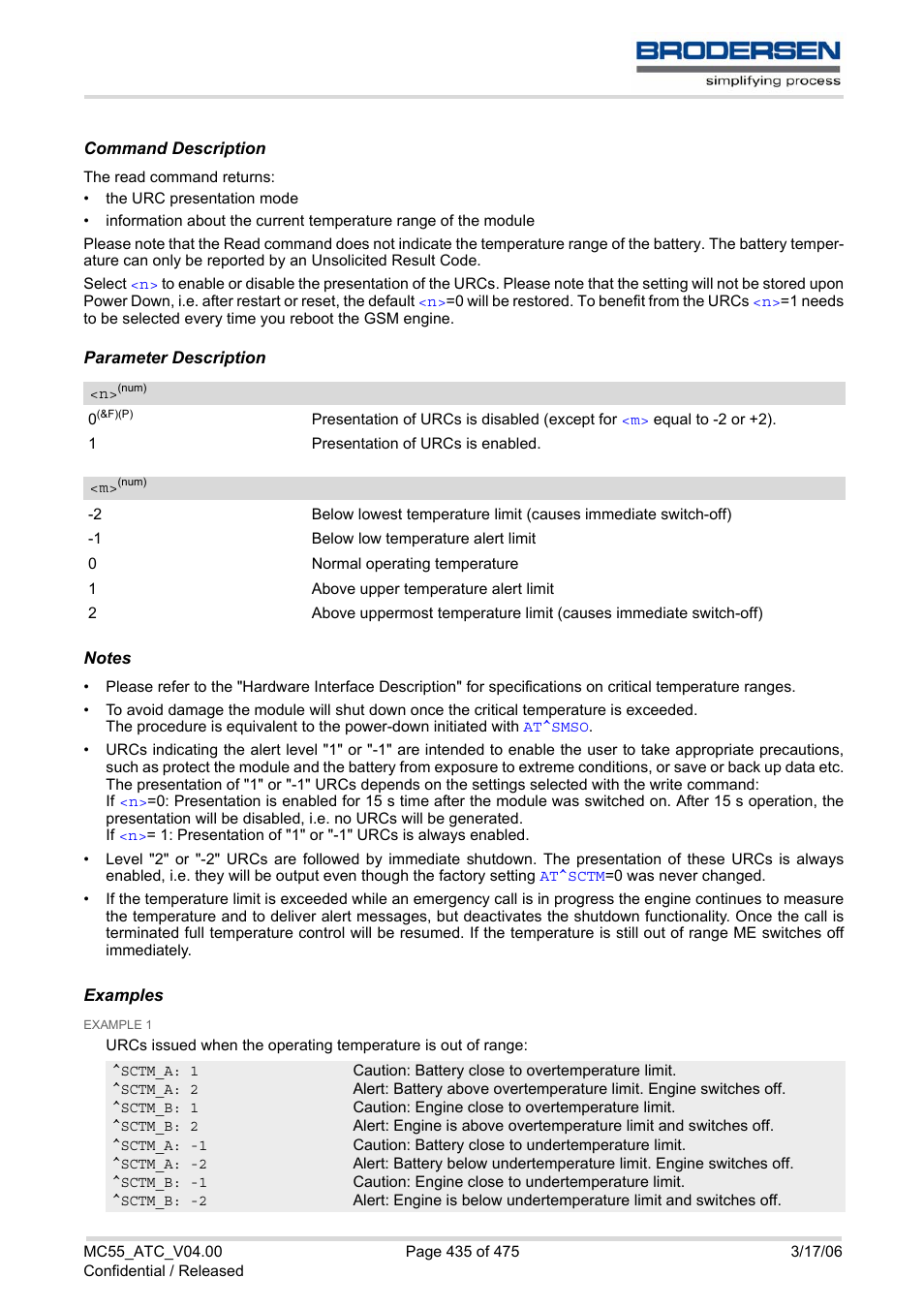 Sctm | Siemens Brodersen MC55 AT User Manual | Page 435 / 475