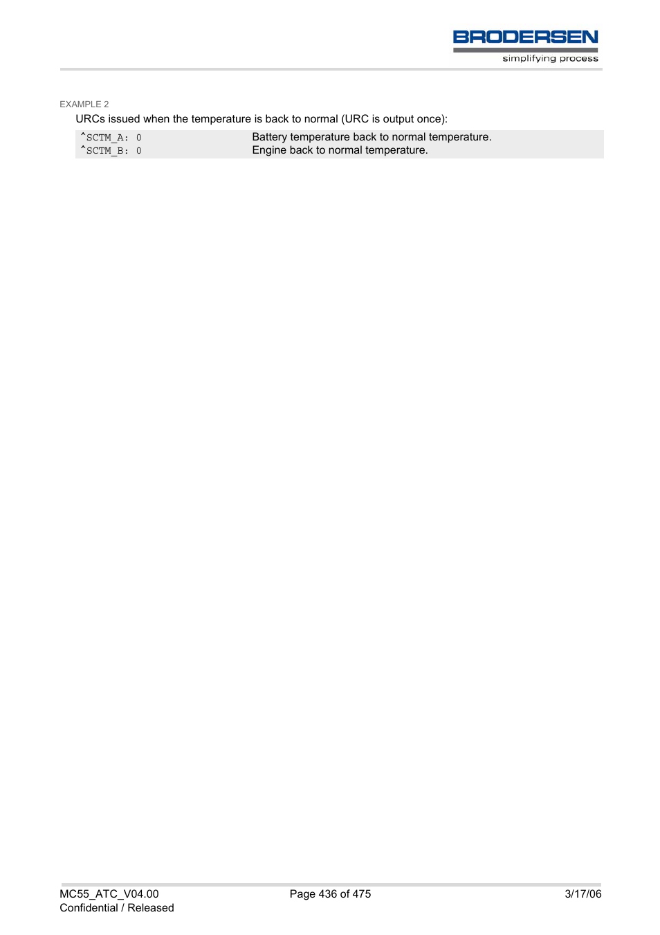 Siemens Brodersen MC55 AT User Manual | Page 436 / 475