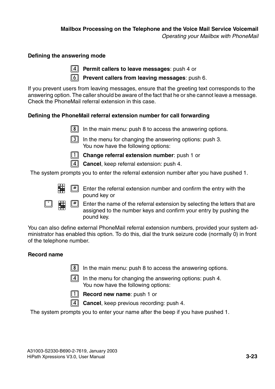 Siemens HiPath Xpressions Unified Messaging User Manual | Page 183 / 278