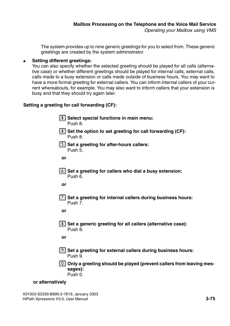 Siemens HiPath Xpressions Unified Messaging User Manual | Page 235 / 278