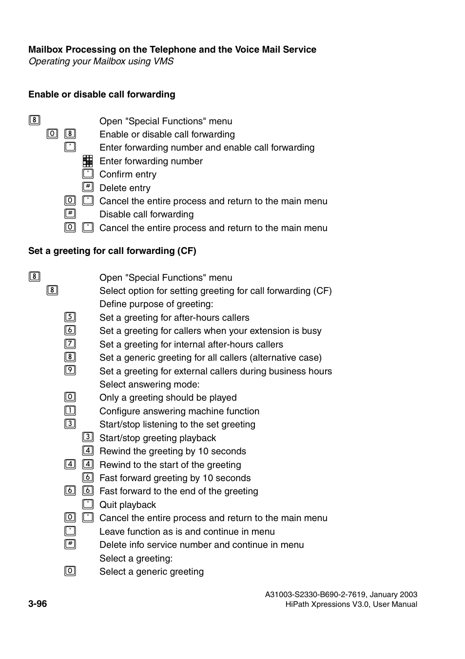 Siemens HiPath Xpressions Unified Messaging User Manual | Page 256 / 278