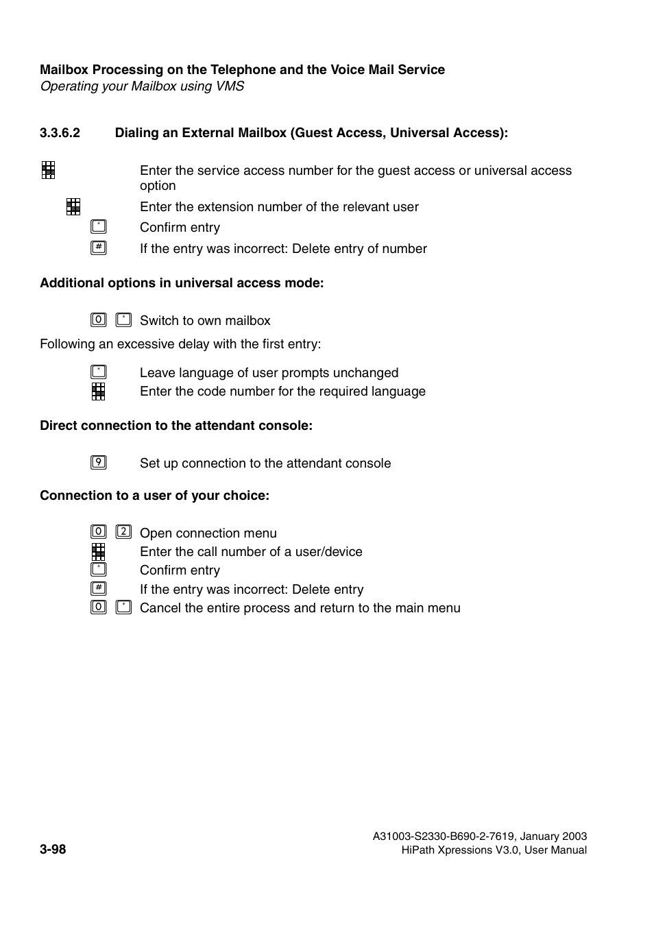 Siemens HiPath Xpressions Unified Messaging User Manual | Page 258 / 278