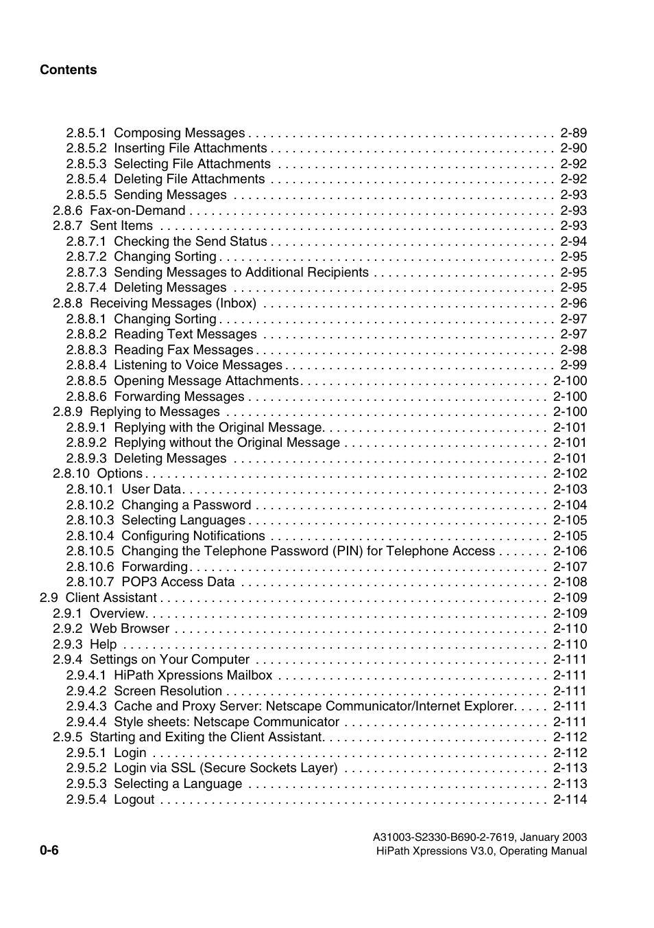Siemens HiPath Xpressions Unified Messaging User Manual | Page 6 / 278