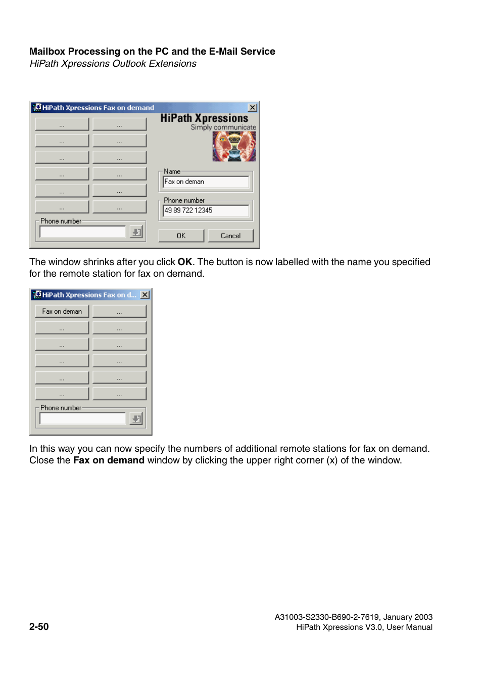 Siemens HiPath Xpressions Unified Messaging User Manual | Page 66 / 278