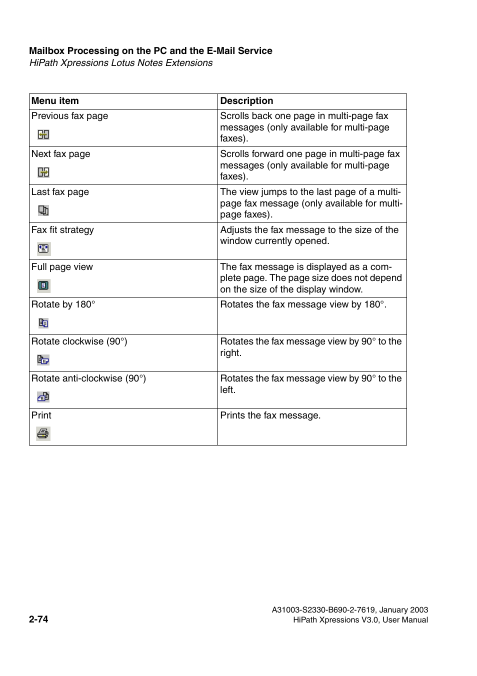 Siemens HiPath Xpressions Unified Messaging User Manual | Page 90 / 278