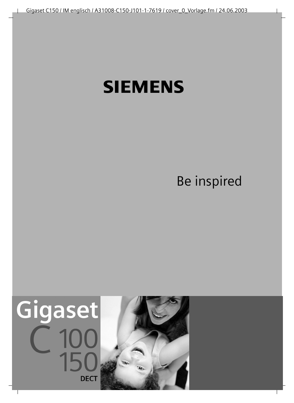 Siemens Gigaset C100 DECT User Manual | 87 pages