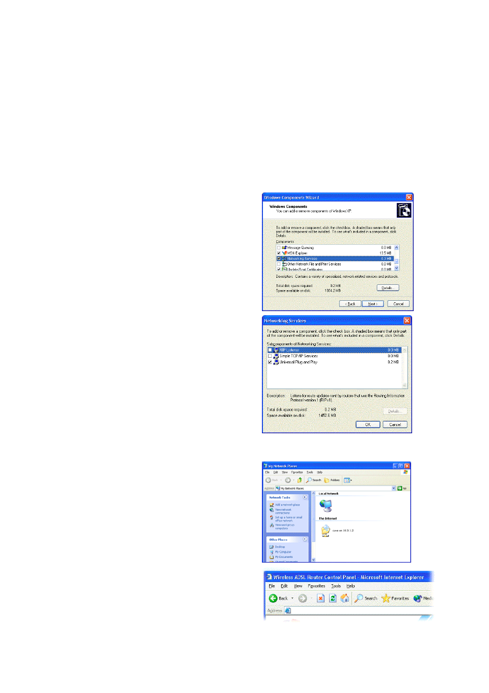 Upnp for xp | Siemens CL-010 User Manual | Page 92 / 104