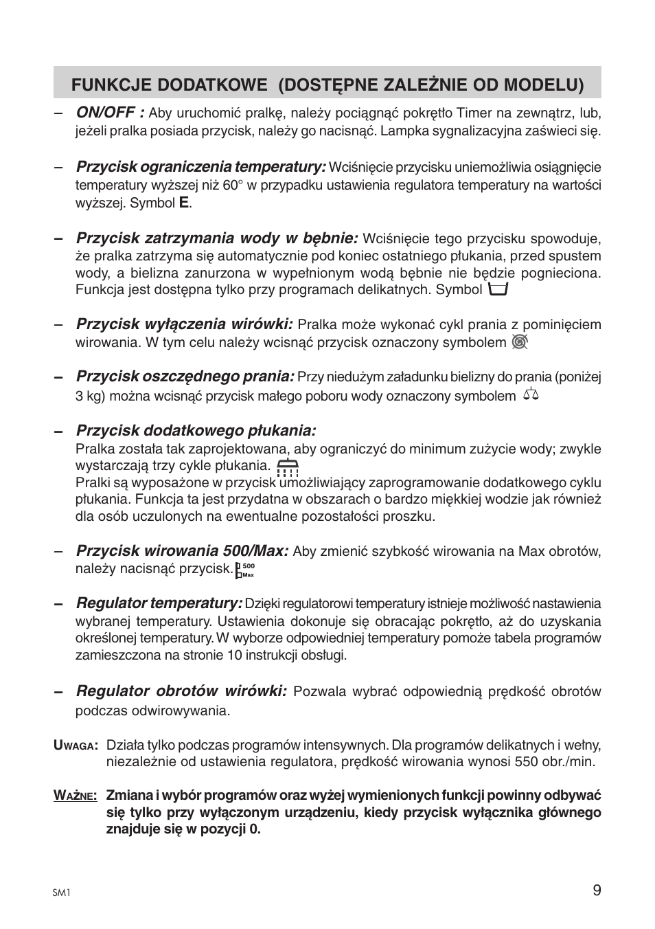 Ardo A1000X User Manual | Page 11 / 88