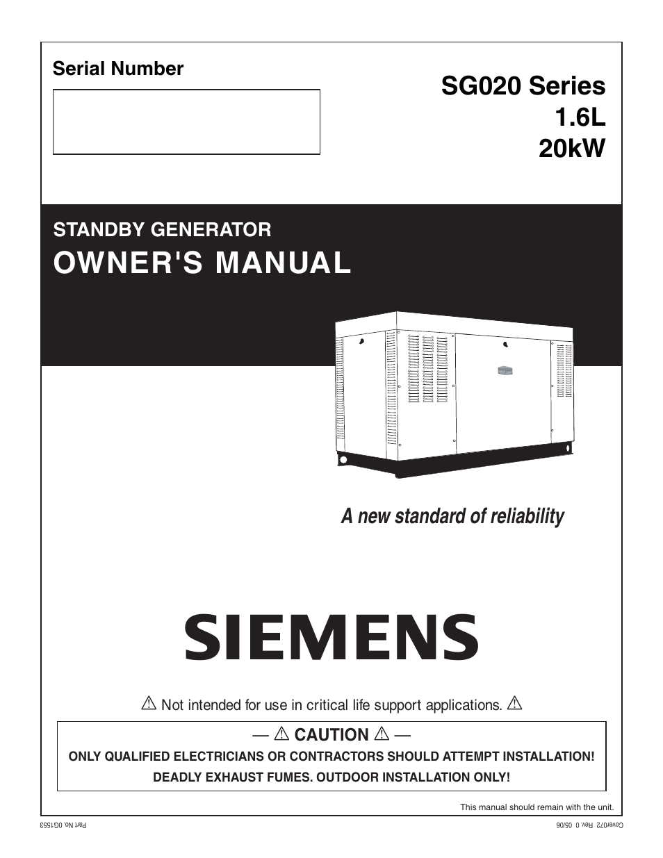 Siemens SG020 User Manual | 64 pages