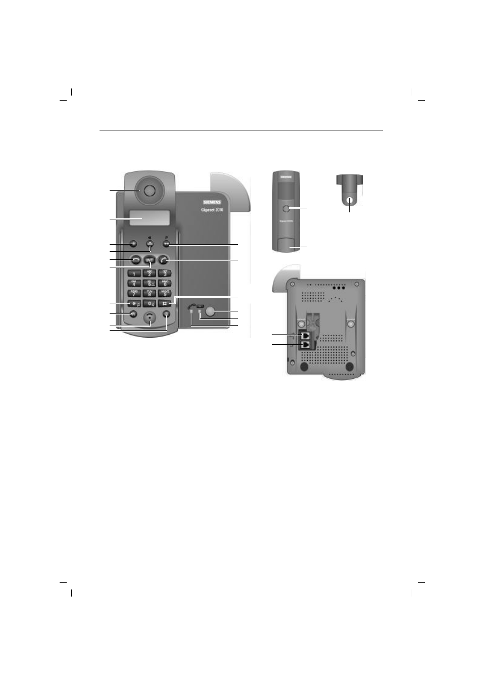 Siemens Gigaset 2010 User Manual | Page 3 / 71