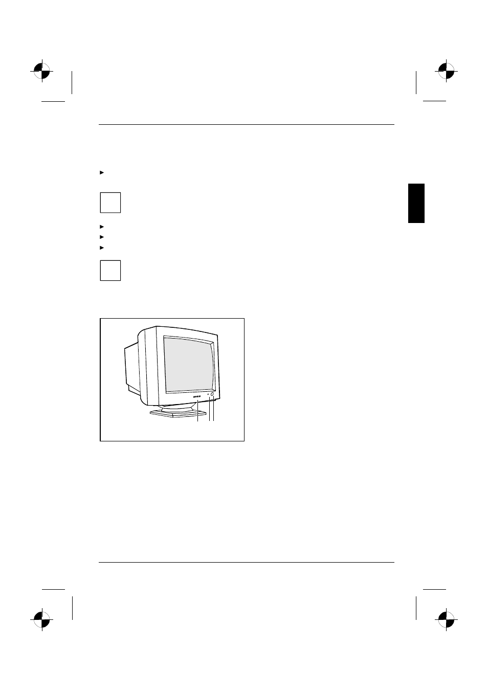 Operation of the monitor | Siemens 175V User Manual | Page 17 / 26