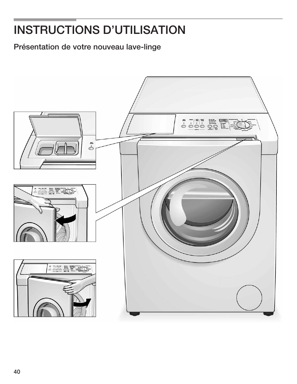 Instructions d'utilisation | Siemens WFXD5200UC User Manual | Page 41 / 89