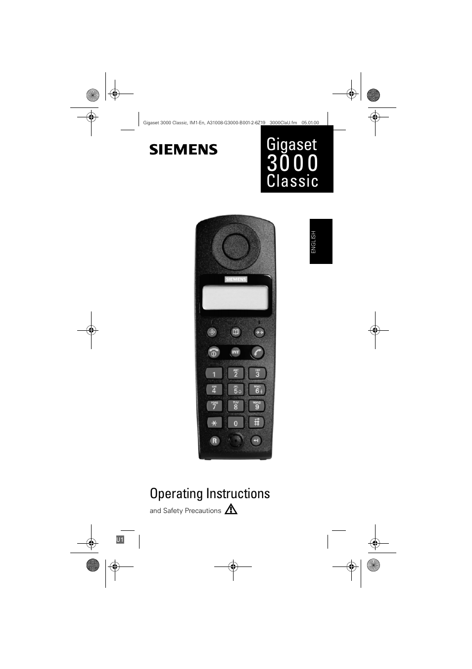 Siemens Gigaset 3000 Classic User Manual | 20 pages