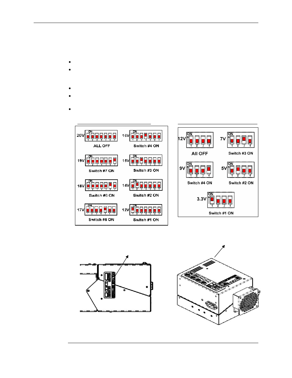User-selectable switch settings | Stinger MC POWER SYSTEM MC2 User Manual | Page 21 / 64