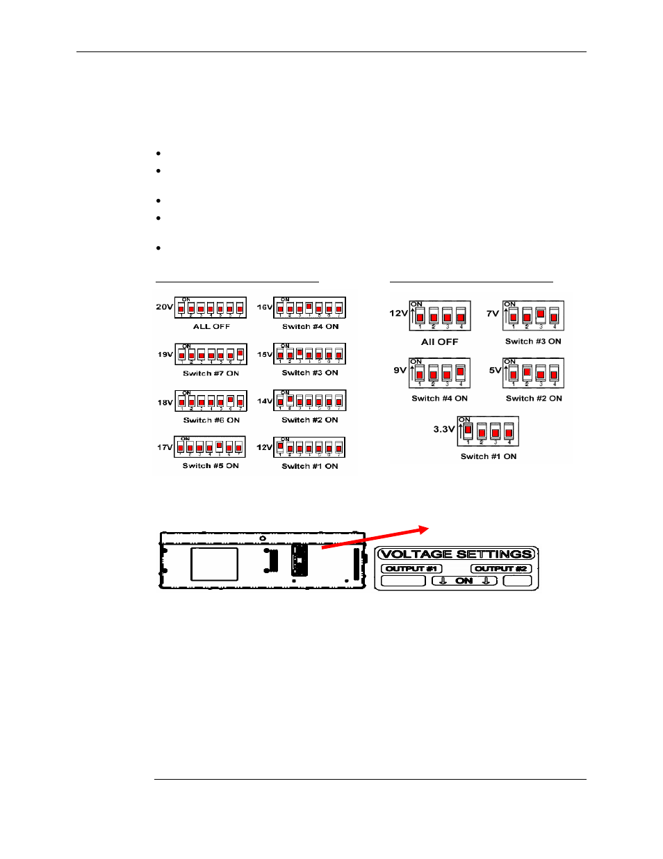 User-selectable switch settings | Stinger MC POWER SYSTEM MC2 User Manual | Page 27 / 64