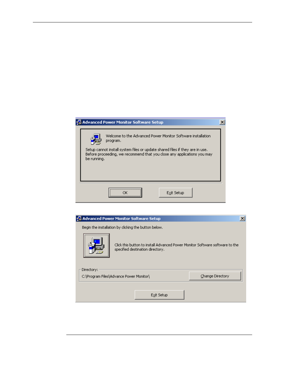 Installing the advanced power monitor software | Stinger MC POWER SYSTEM MC2 User Manual | Page 34 / 64