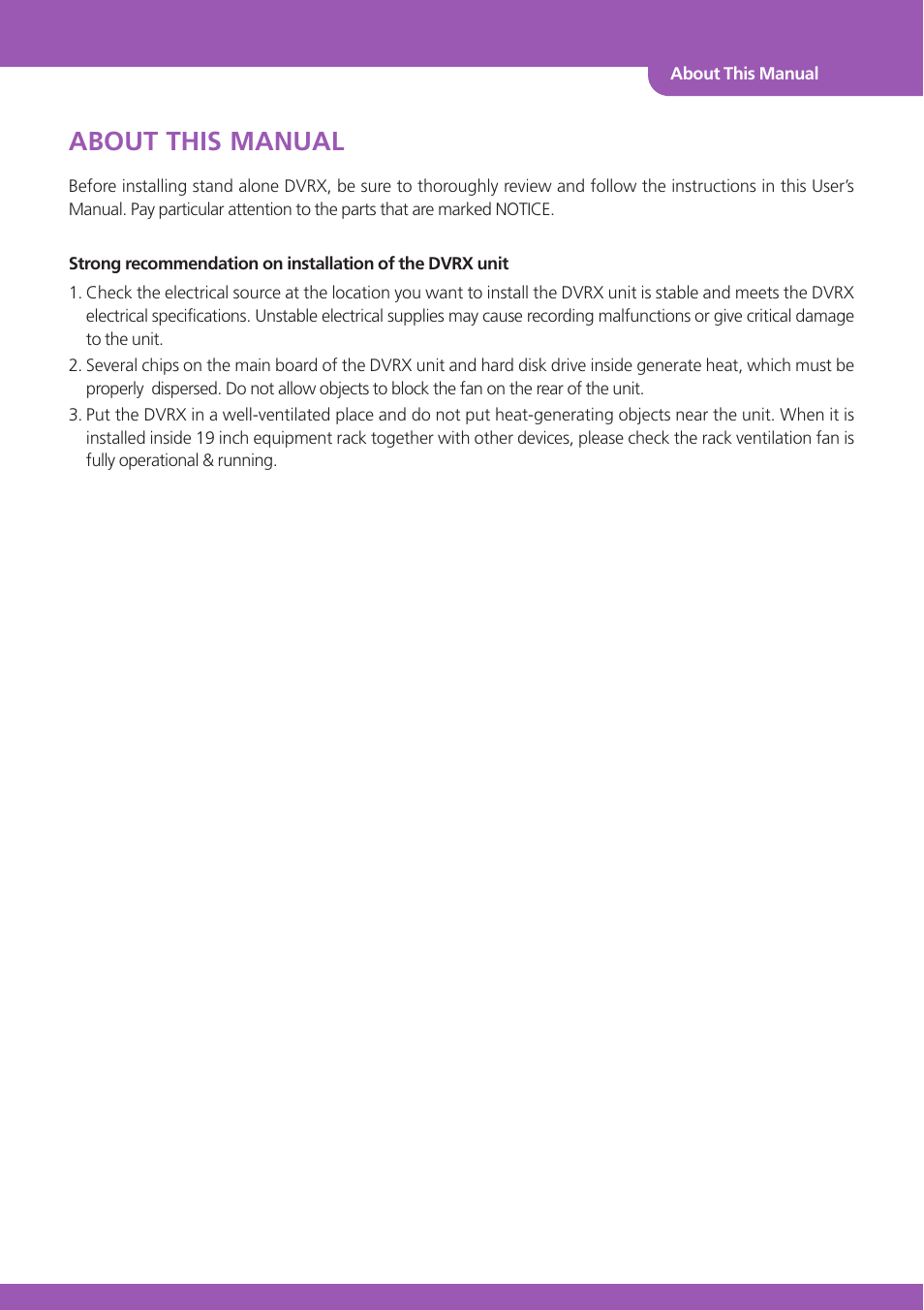About this manual | Stinger JPEG 2000 User Manual | Page 2 / 46