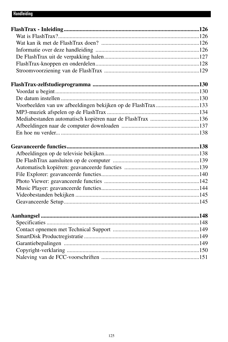 SmartDisk MP3 User Manual | Page 128 / 156