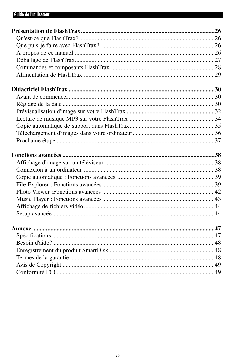 SmartDisk MP3 User Manual | Page 28 / 156