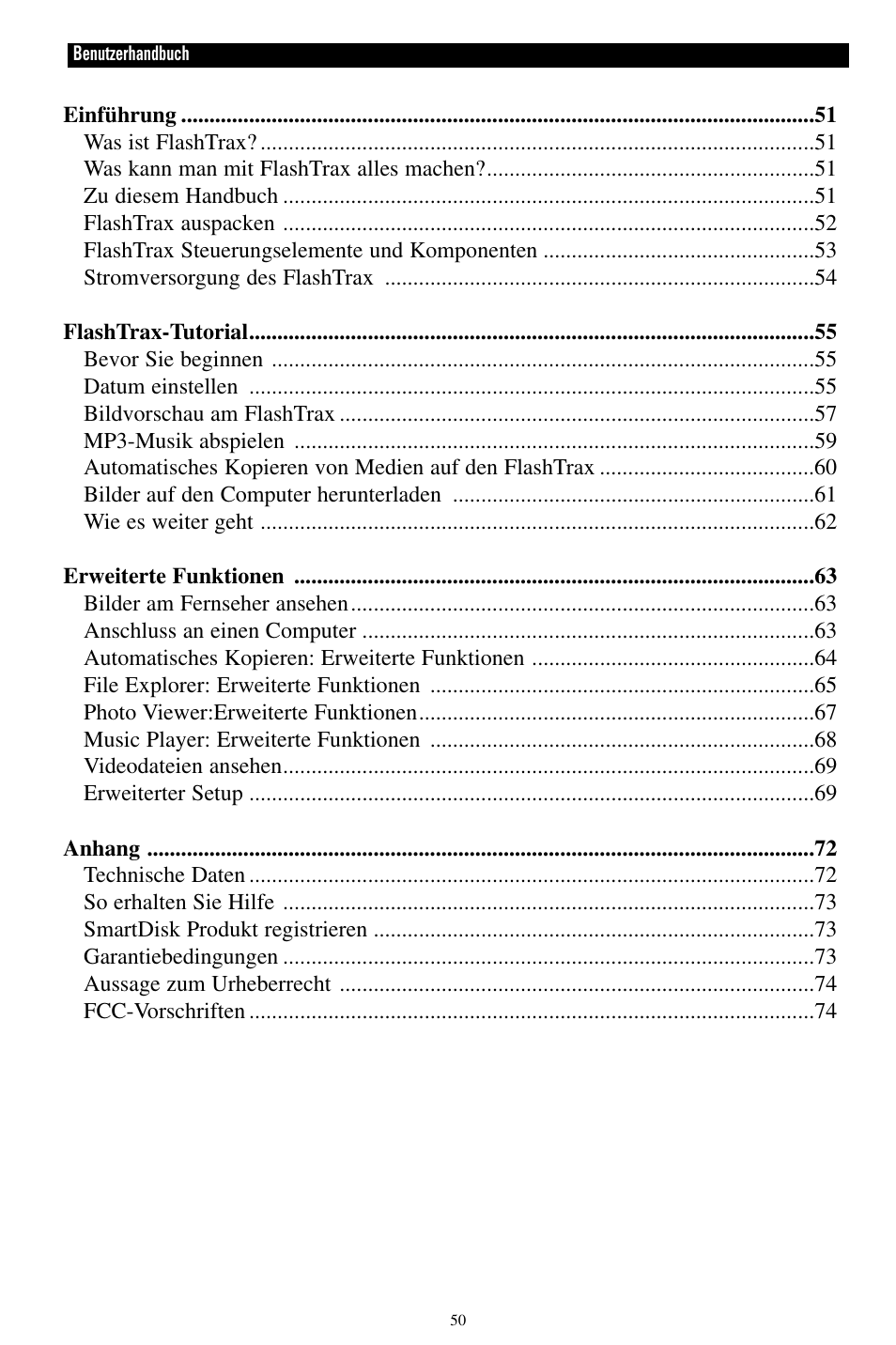 SmartDisk MP3 User Manual | Page 53 / 156