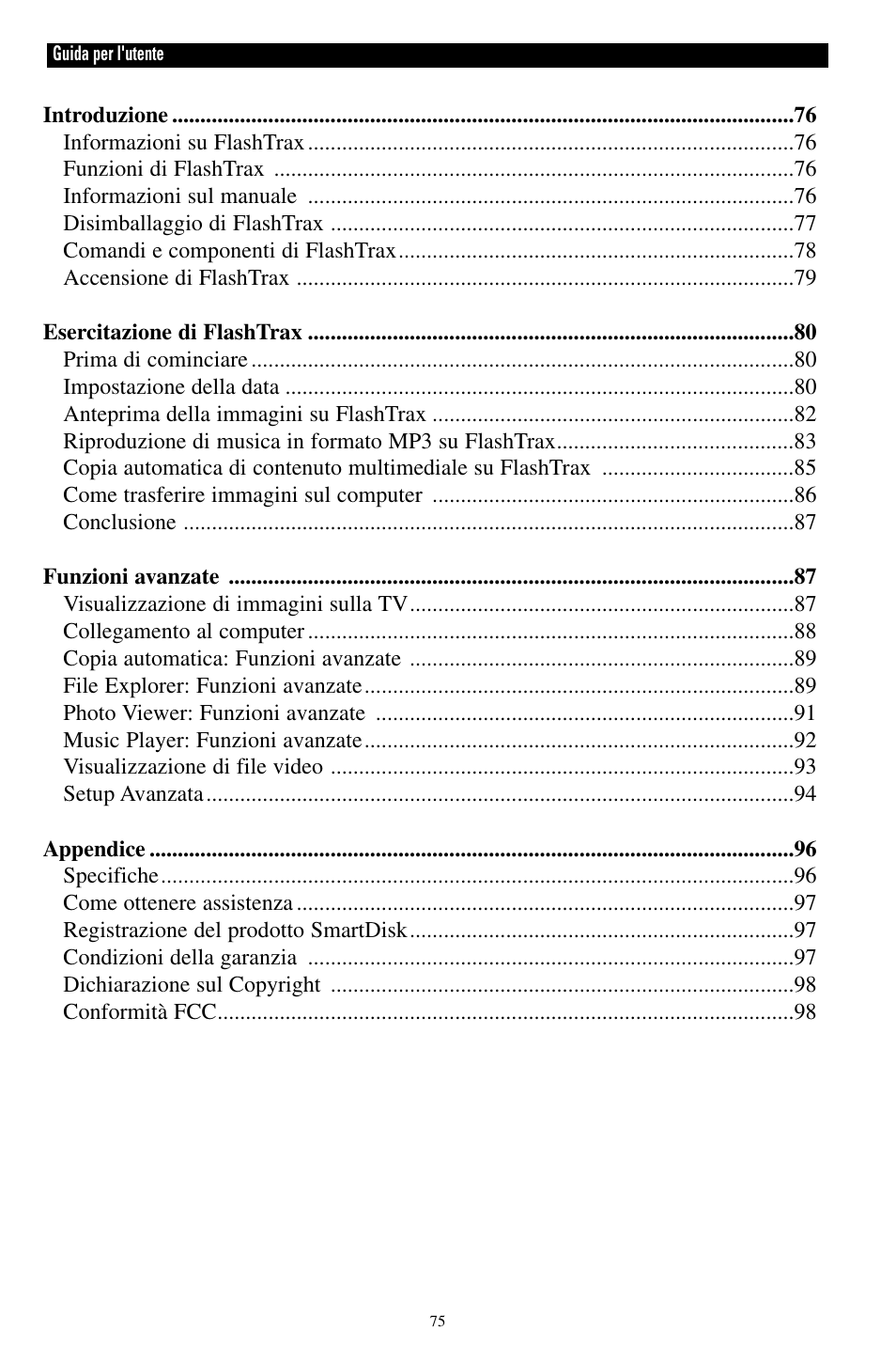 SmartDisk MP3 User Manual | Page 78 / 156