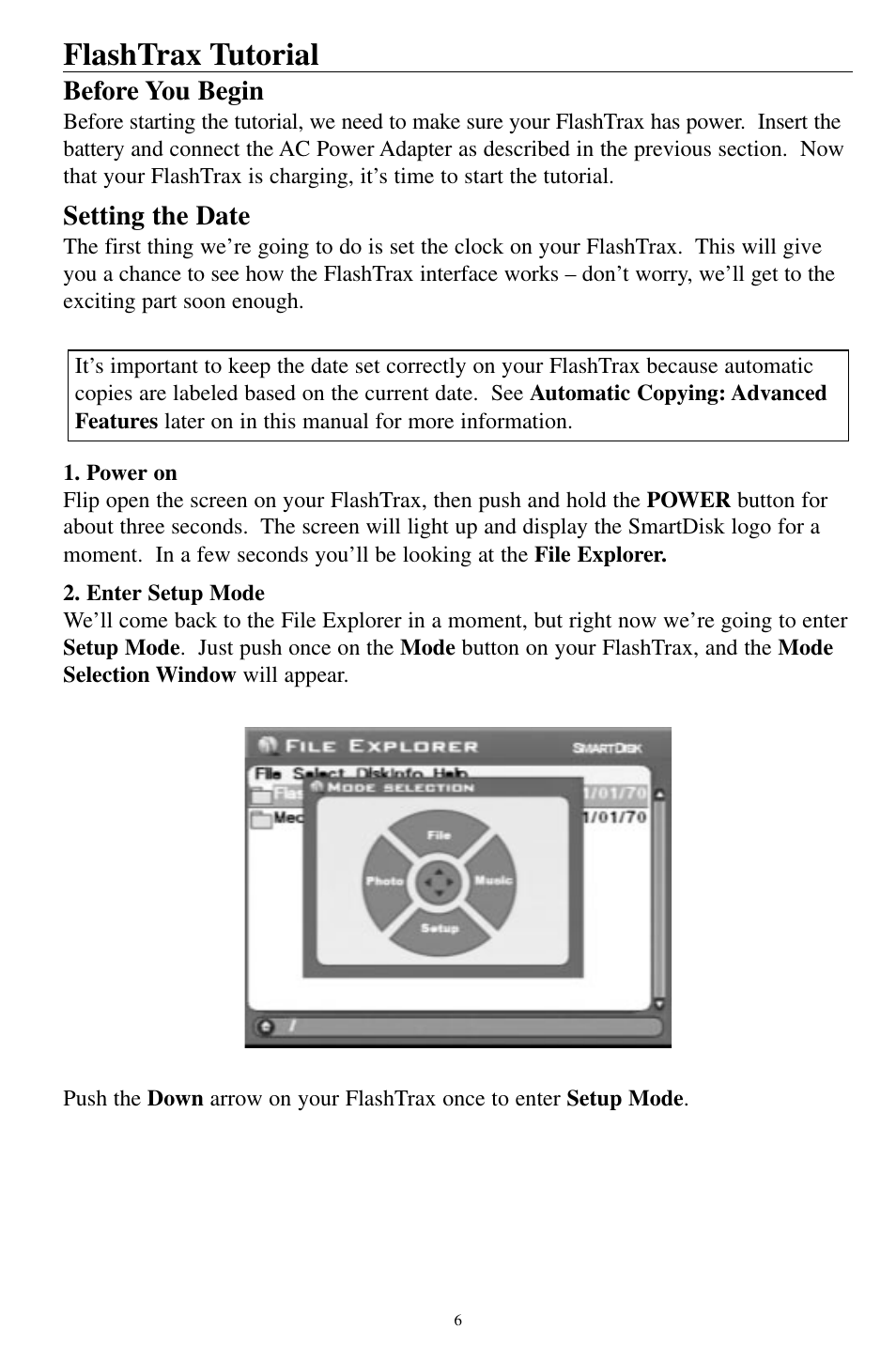 Flashtrax tutorial | SmartDisk MP3 User Manual | Page 9 / 156