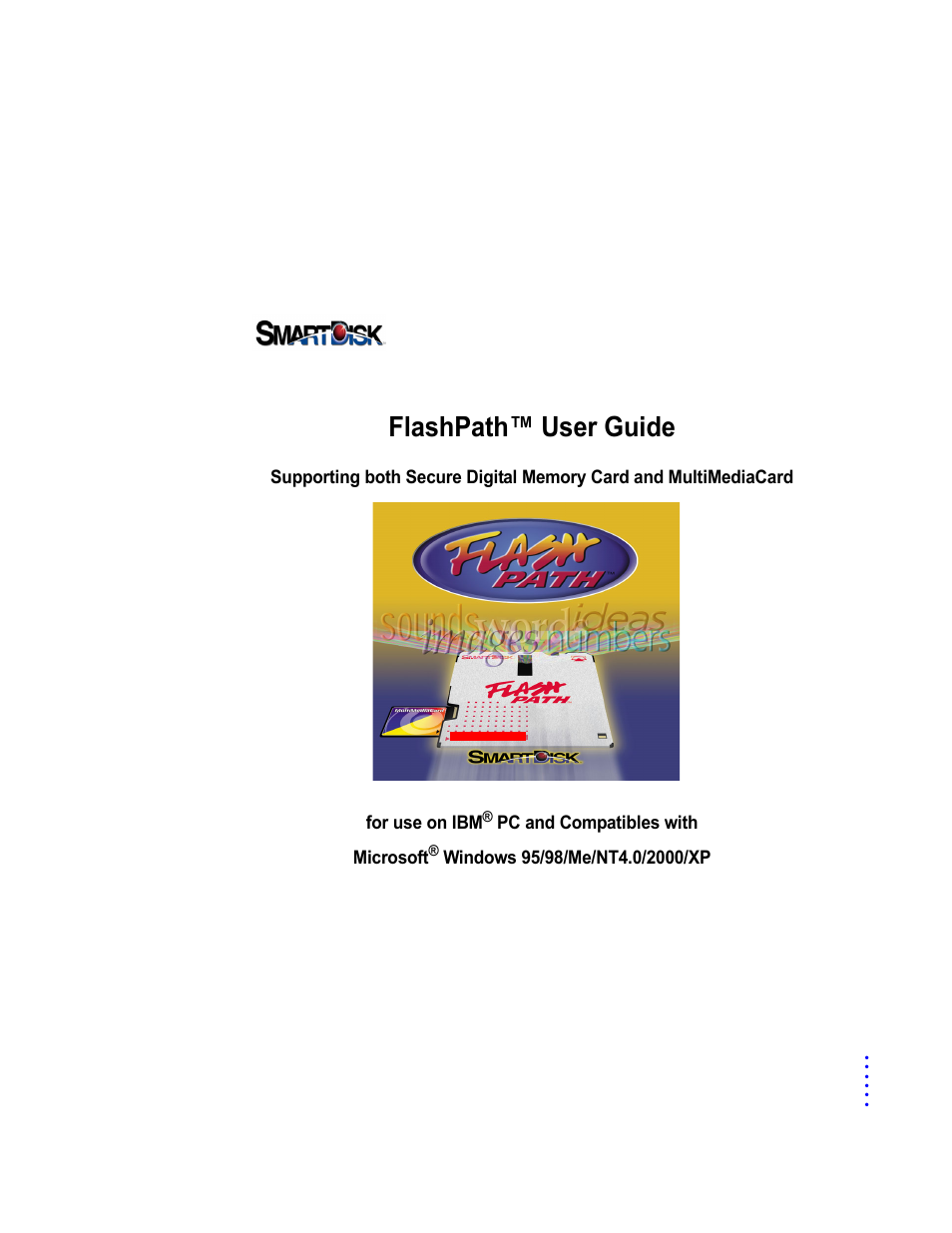 SmartDisk FlashPath Secure Digital Memory Card User Manual | 17 pages