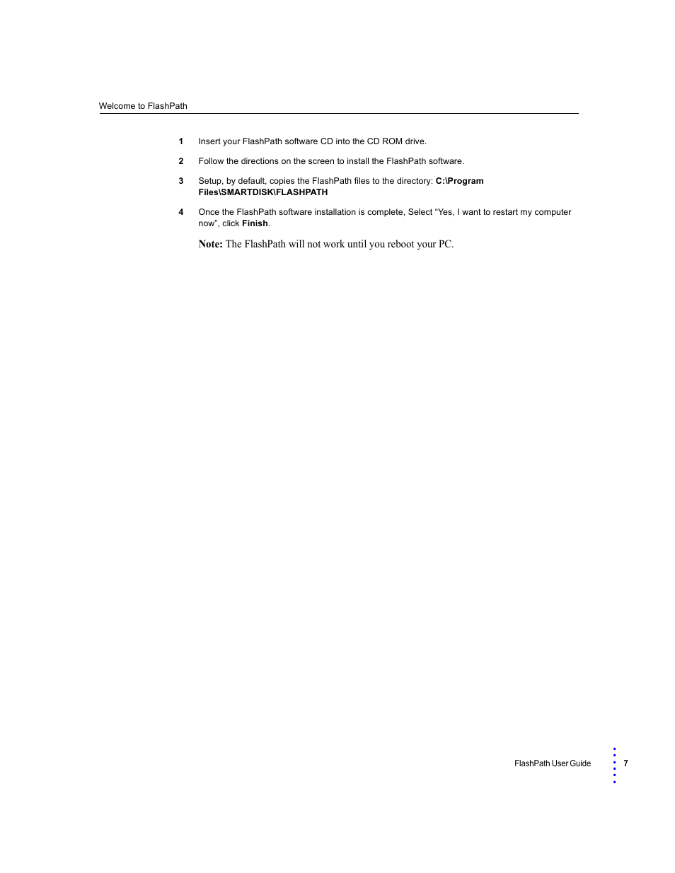 SmartDisk FlashPath Secure Digital Memory Card User Manual | Page 7 / 17