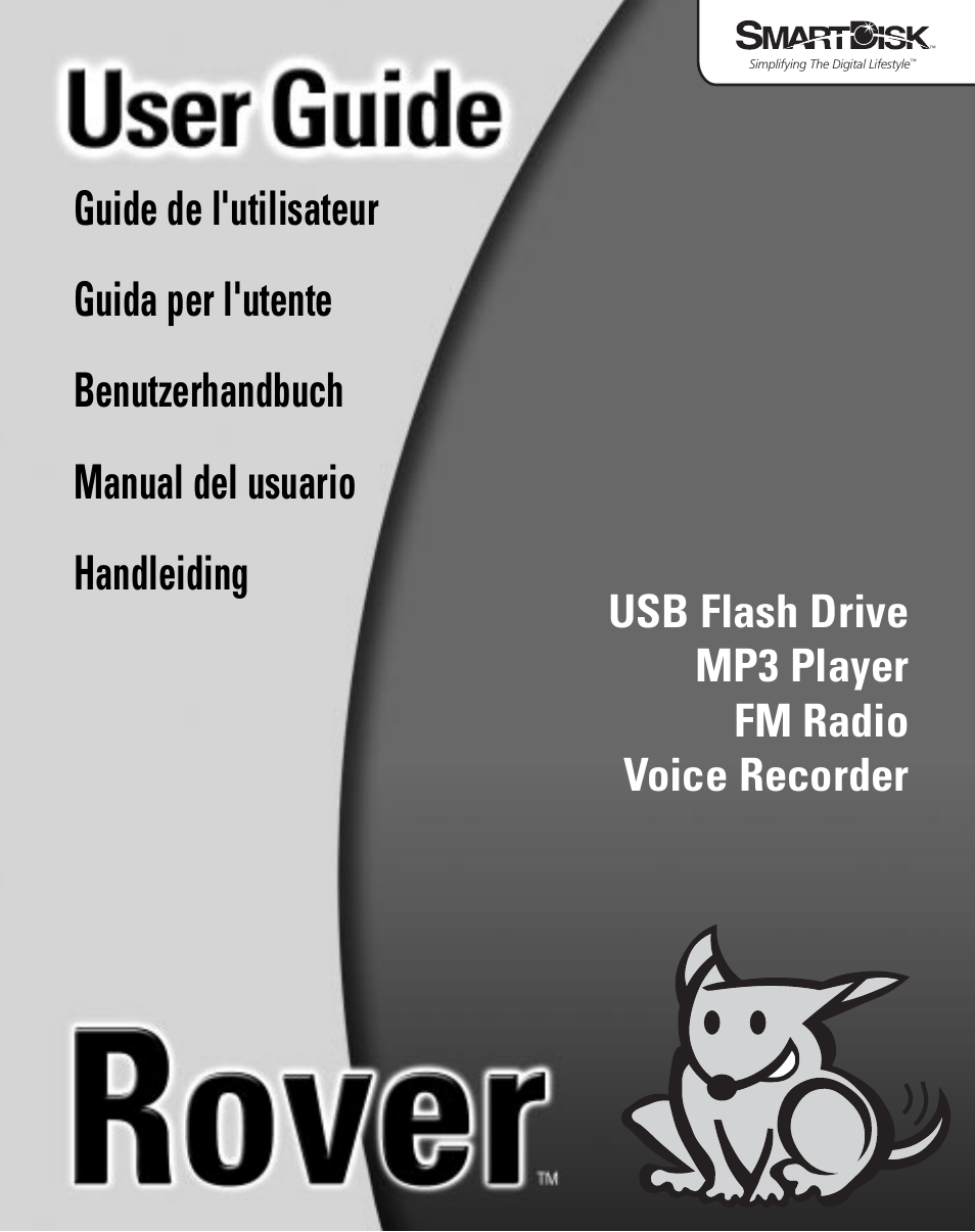 SmartDisk Rover User Manual | 87 pages