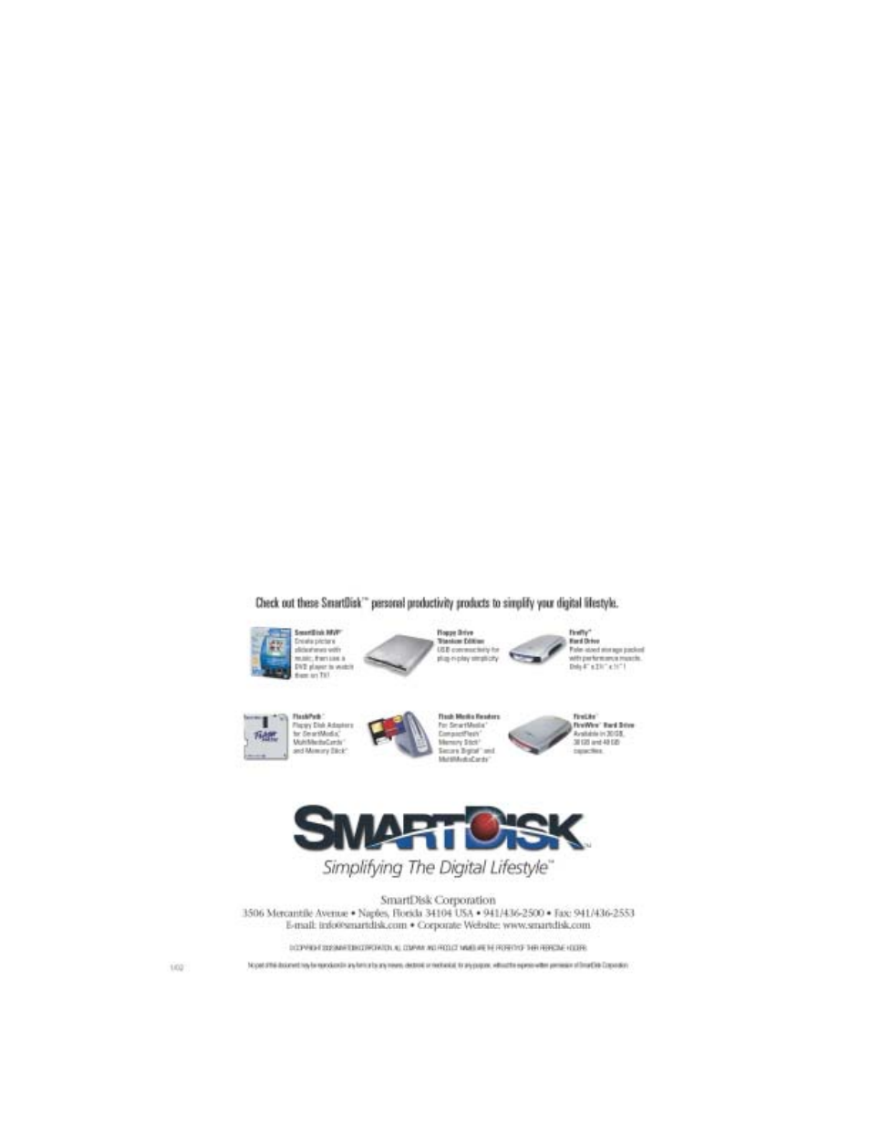 SmartDisk Firewire CD-R/W User Manual | Page 29 / 29