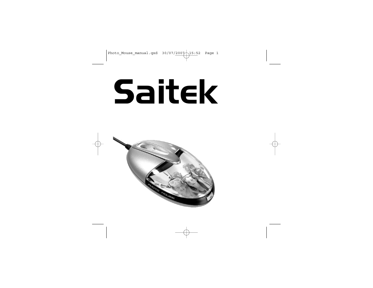 Saitek Photo Mouse User Manual | 13 pages