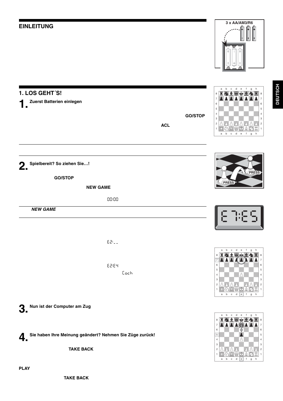 Saitek Mephisto Talking Chess Trainer User Manual | Page 13 / 30