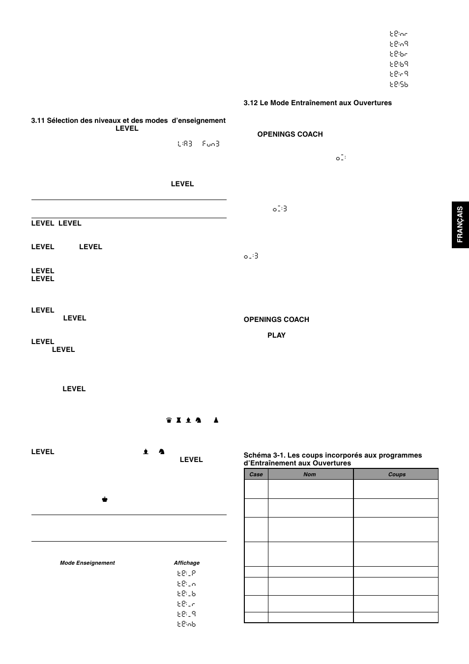 Saitek Mephisto Talking Chess Trainer User Manual | Page 27 / 30