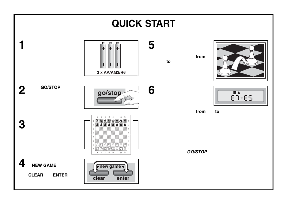 Quick start | Saitek Chess Explorer User Manual | Page 2 / 119