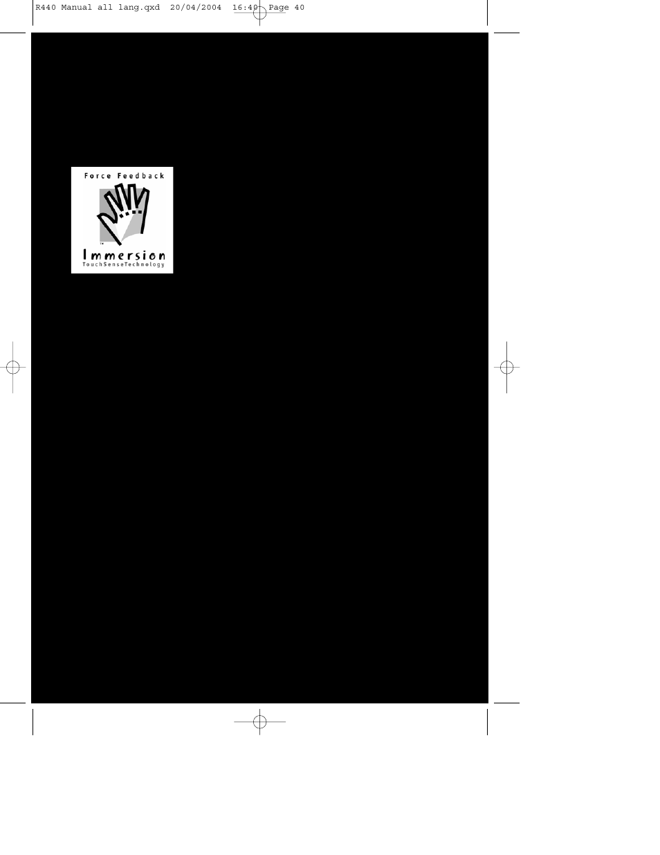 Saitek r440 force wheel user manual | Saitek R440 User Manual | Page 39 / 39