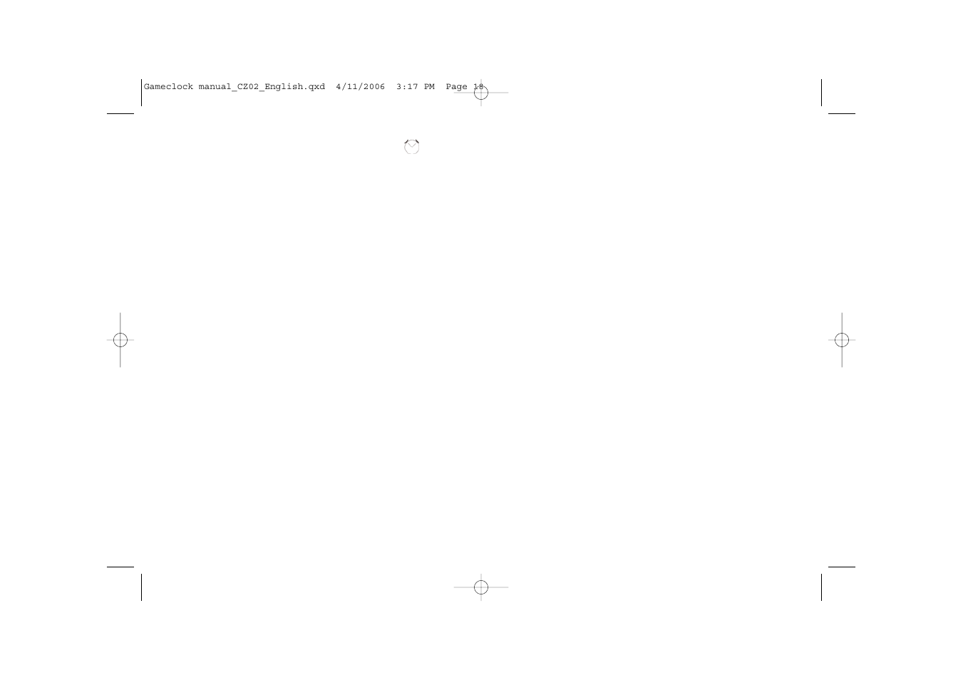 Saitek Game Clock User Manual | Page 10 / 12