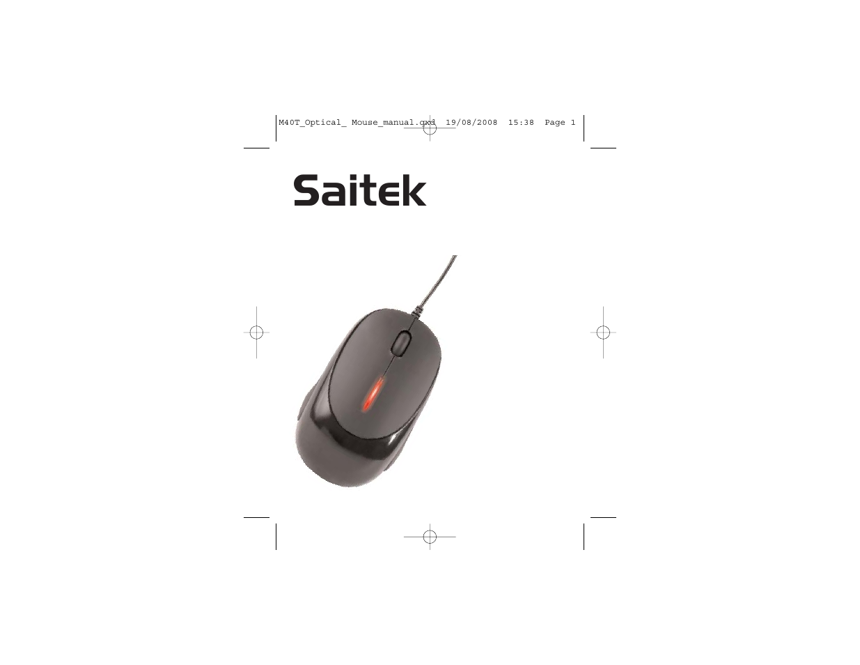 Saitek M40T User Manual | 13 pages