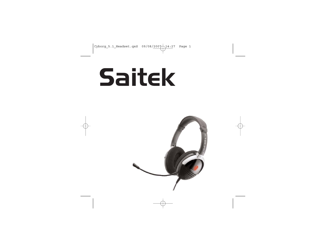 Saitek Cyborg 5.1 Surround User Manual | 19 pages