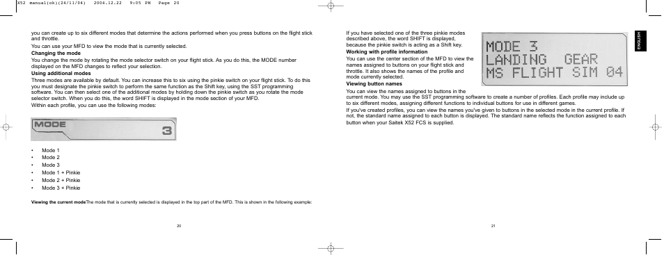 Saitek X52 User Manual | Page 10 / 77