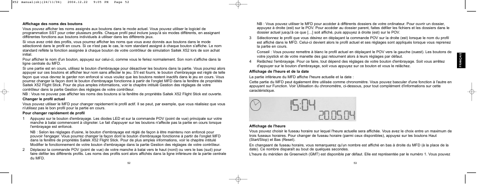 Saitek X52 User Manual | Page 26 / 77