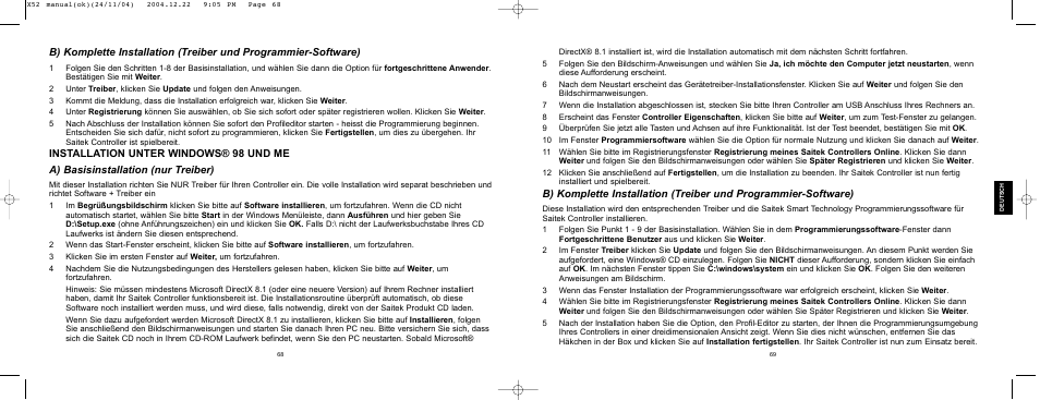 Saitek X52 User Manual | Page 34 / 77