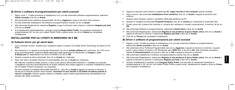 Saitek X52 User Manual | Page 49 / 77