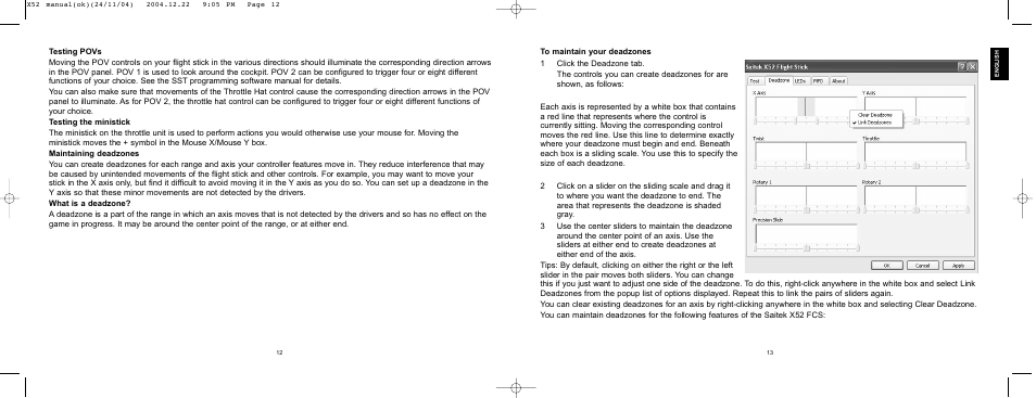 Saitek X52 User Manual | Page 6 / 77