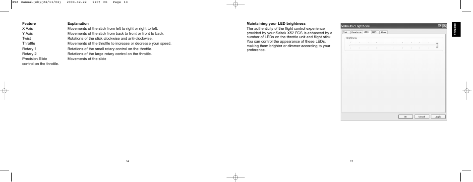 Saitek X52 User Manual | Page 7 / 77