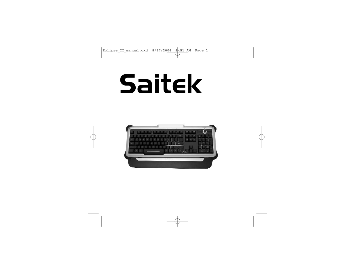 Saitek Eclipse II User Manual | 15 pages