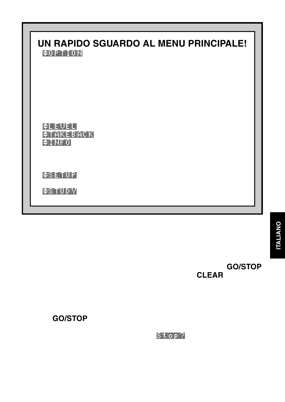 Un rapido sguardo al menu principale | Saitek Mephisto Touch Screen Travel Chess User Manual | Page 107 / 208