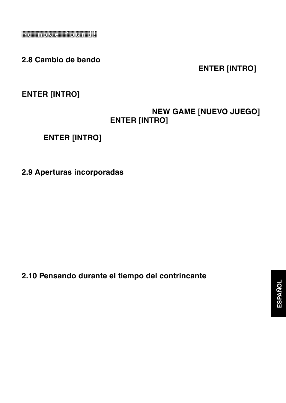 Saitek Mephisto Touch Screen Travel Chess User Manual | Page 141 / 208