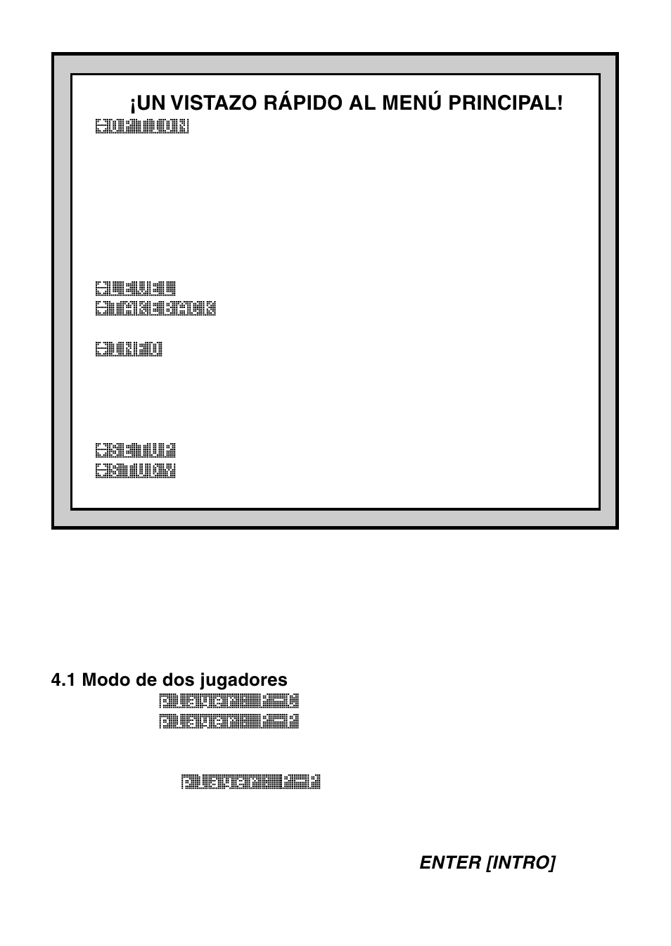 Un vistazo rápido al menú principal | Saitek Mephisto Touch Screen Travel Chess User Manual | Page 144 / 208