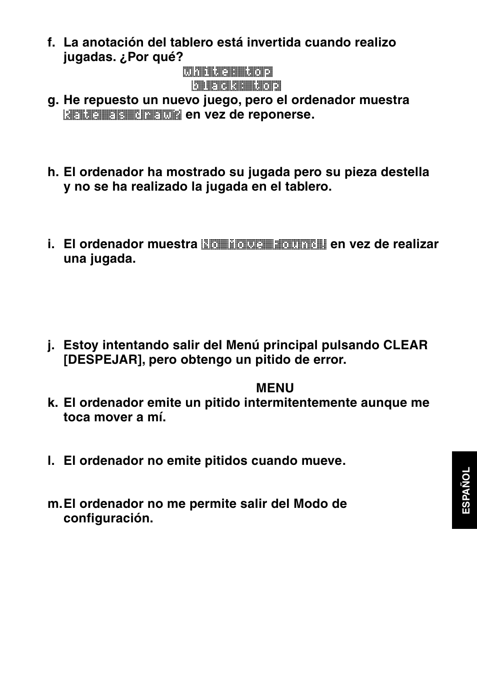 Saitek Mephisto Touch Screen Travel Chess User Manual | Page 167 / 208