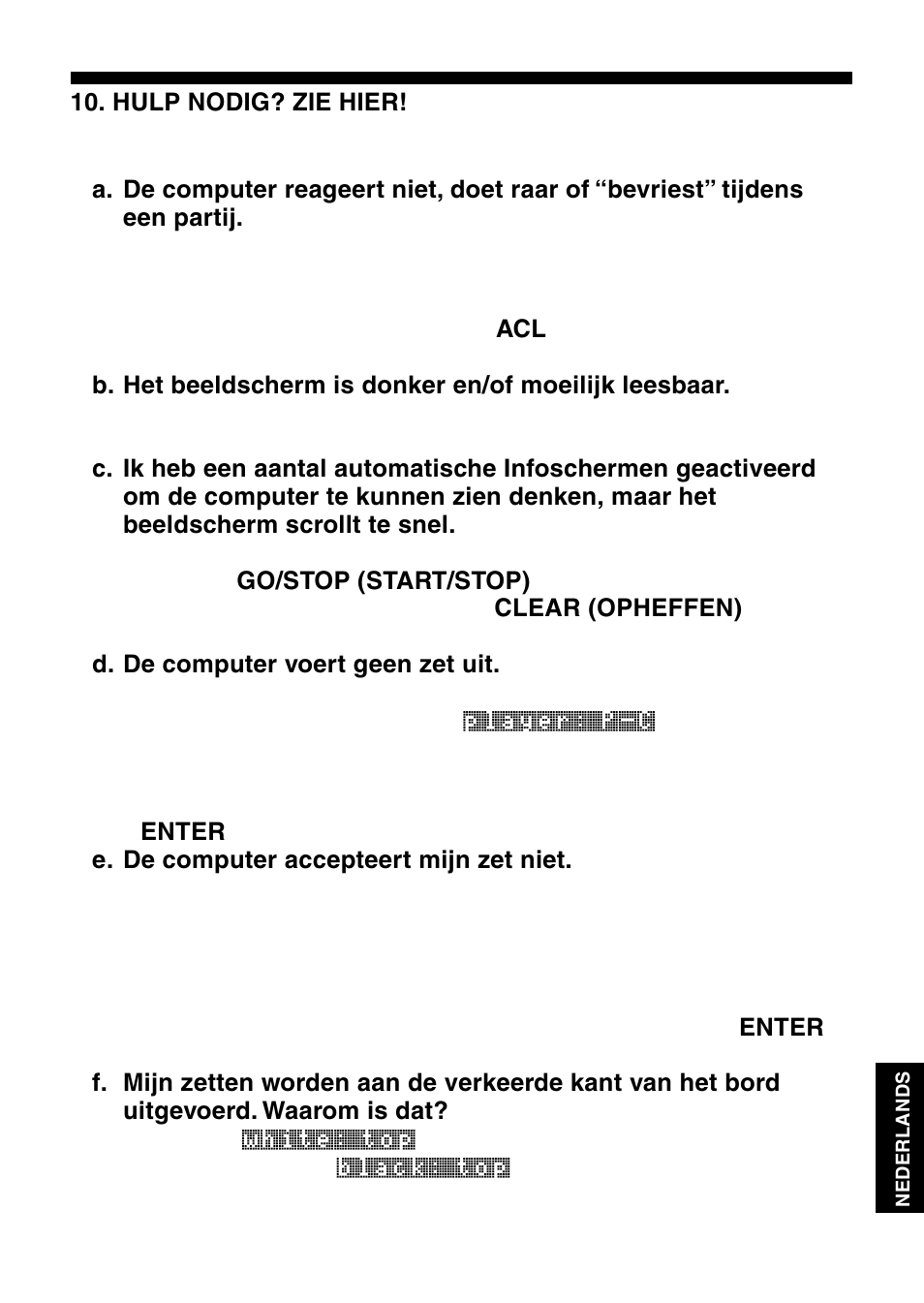 Saitek Mephisto Touch Screen Travel Chess User Manual | Page 201 / 208